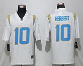 Nike Chargers 10 Herbert White NFL Draft First Round Pick Vapor Untouchable Limited Jersey,baseball caps,new era cap wholesale,wholesale hats